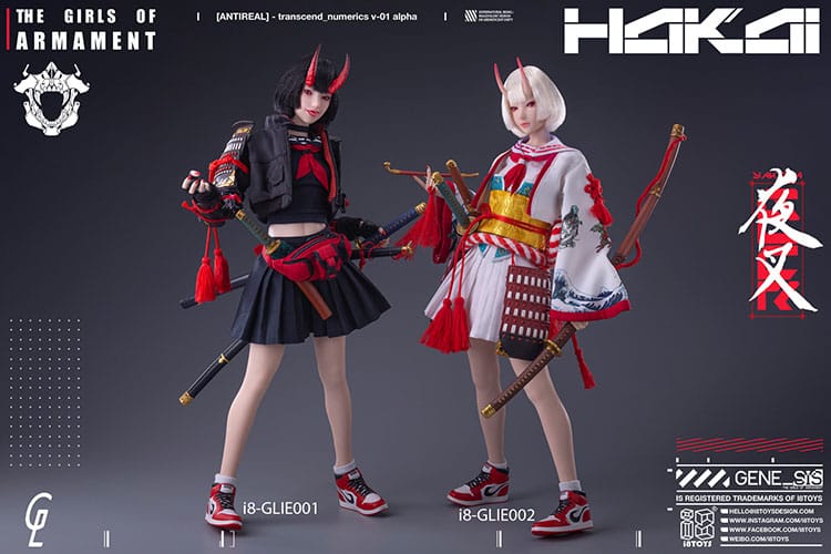 Original Character i8Toys x Gharliera Actionfigur 1/6 The Girls of Armament Rirua Ookami 28 cm - Smalltinytoystore