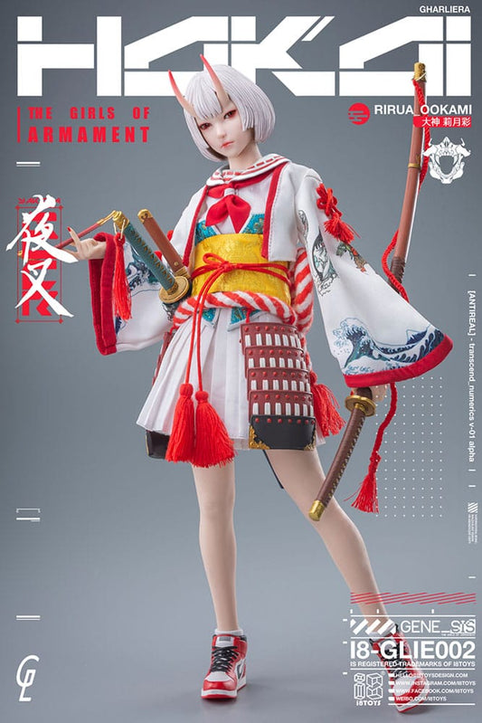 Original Character i8Toys x Gharliera Actionfigur 1/6 The Girls of Armament Rirua Ookami 28 cm - Smalltinytoystore