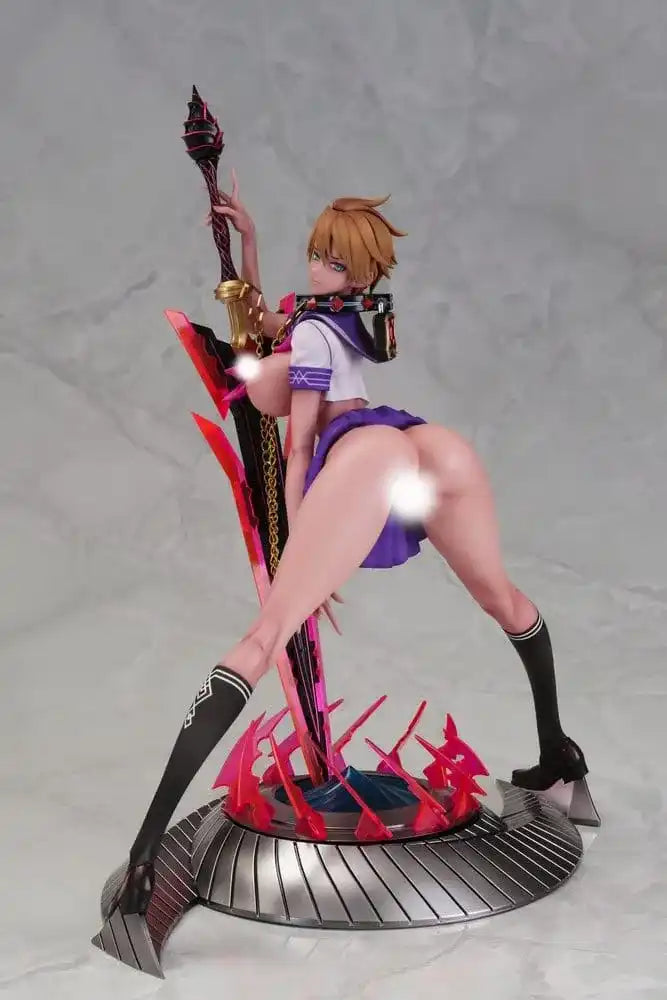 Original Character Mahou Shoujo Series Statue 1/6 Rui Asuka Summer Sailor Uniform Ver. Illustration by Raita 29 cm