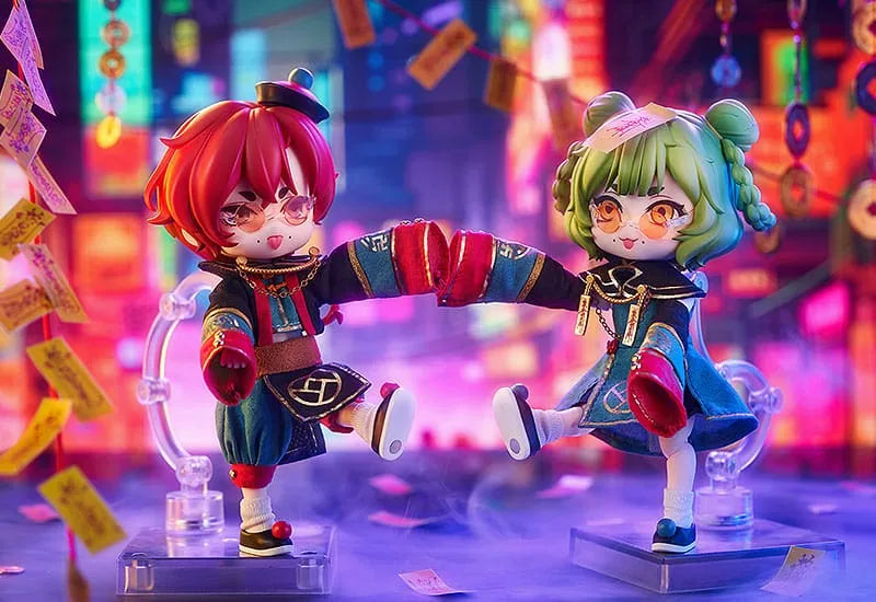 Original Character Nendoroid Doll Actionfigur Chinese-Style Jiangshi Twins: Ginger 14 cm - Smalltinytoystore
