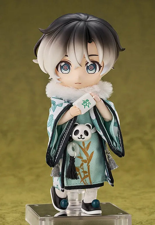 Original Character Nendoroid Doll Actionfigur Chinese-Style Panda Mahjong: Laurier 14 cm - Smalltinytoystore
