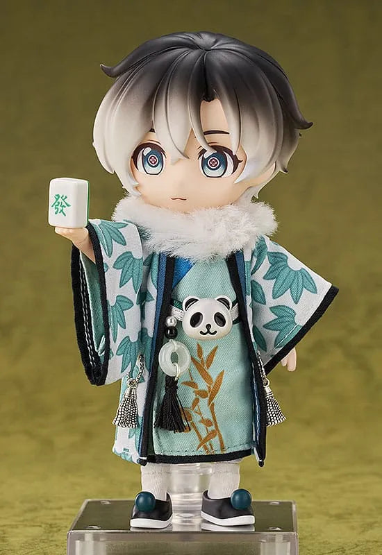 Original Character Nendoroid Doll Actionfigur Chinese-Style Panda Mahjong: Laurier 14 cm - Smalltinytoystore
