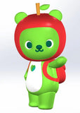 Original Character Plastic Model Kit Arukuma 10 cm