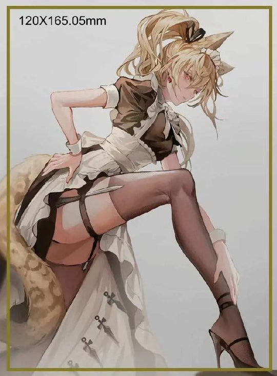 Original Character PVC Statue 1/4 Battle Maid Different Species Leopard Cat Maria 40 cm - Smalltinytoystore