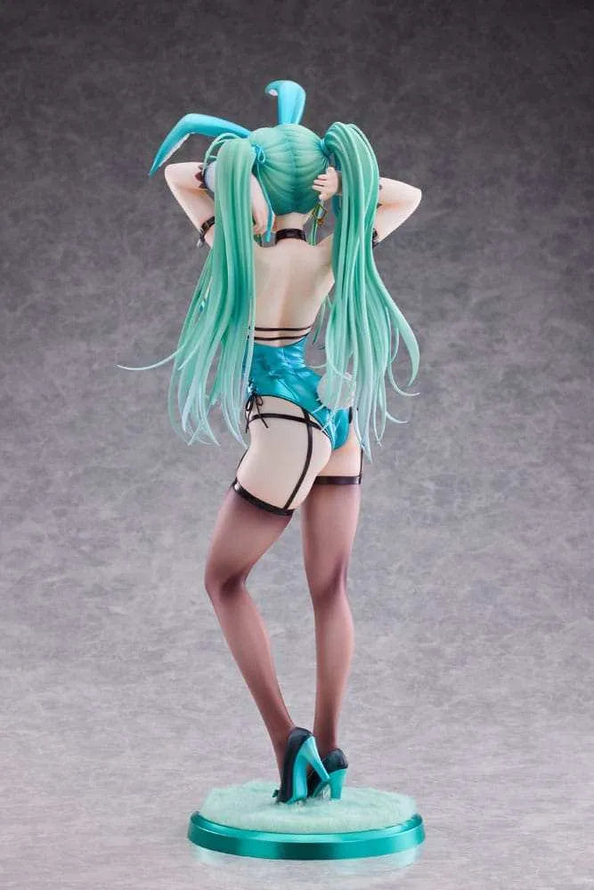 Original Character PVC Statue 1/4 Green Twin Tail Bunny-chan 43 cm - Smalltinytoystore