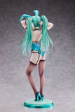 Original Character PVC Statue 1/4 Green Twin Tail Bunny-chan 43 cm - Smalltinytoystore