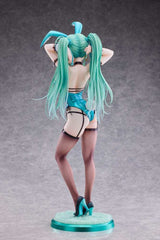 Original Character PVC Statue 1/4 Green Twin Tail Bunny-chan 43 cm - Smalltinytoystore