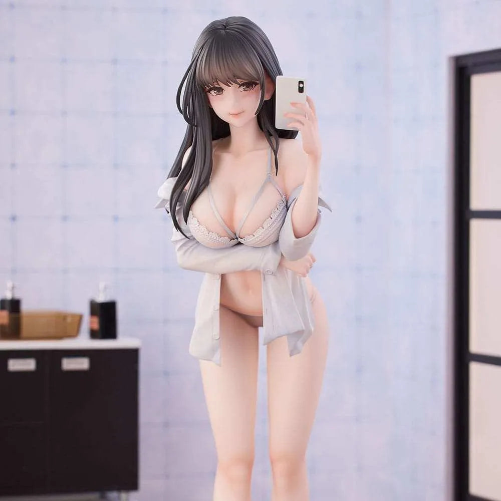 Original Character PVC Statue 1/6 Apocrypha Selfie Girl Illustration by hitomio16 Normal Edition 29 cm - Smalltinytoystore