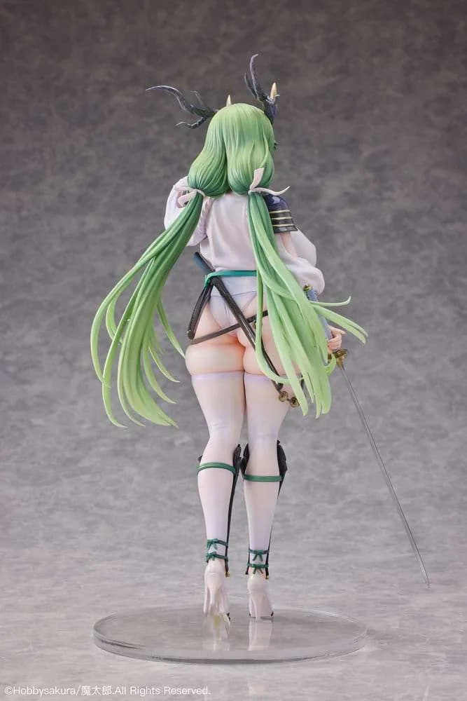 Original Character PVC Statue 1/6 Dokuganryu-chan Illustrated by Mataro 30 cm - Smalltinytoystore