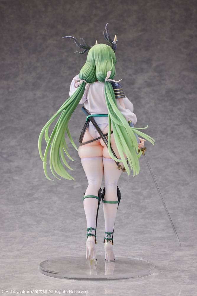Original Character PVC Statue 1/6 Dokuganryu-chan Illustrated by Mataro Deluxe Edition 30 cm - Smalltinytoystore