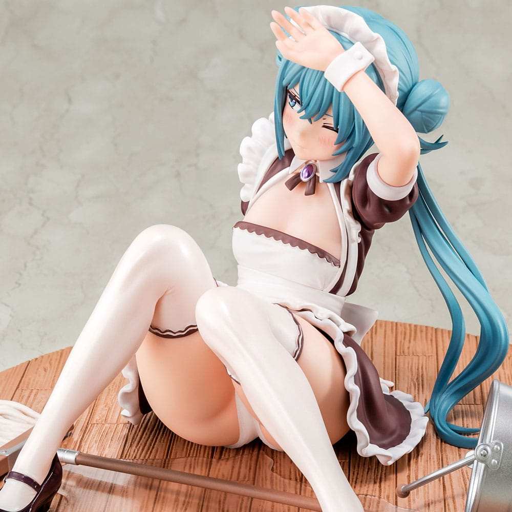 Original Character PVC Statue 1/6 Elf Maid's Sexual Servicing Lime 17 cm - Smalltinytoystore