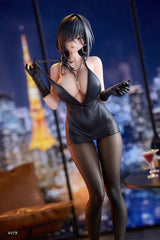 Original Character PVC Statue 1/6 Ishimi Yokoyama Black One-piece Dress Ver. illustration by Bara 28 cm - Smalltinytoystore