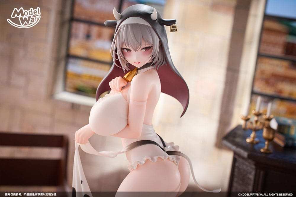 Original Character PVC Statue 1/6 Nyuugyuu Sister Ouko illustration by Biya 28 cm - Smalltinytoystore