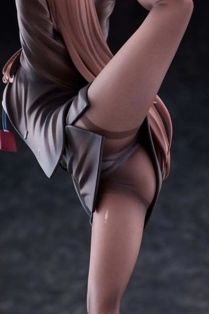 Original Character PVC Statue 1/6 OL-chan Who Doesn't Want to Go to Work White Ver. 26 cm - Smalltinytoystore