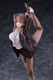 Original Character PVC Statue 1/6 OL-chan Who Doesn't Want to Go to Work White Ver. Deluxe Edition 26 cm - Smalltinytoystore