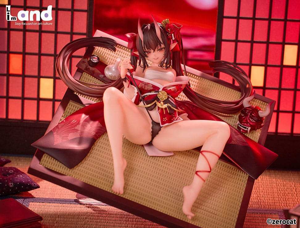 Original Character PVC Statue 1/6 Oni Girl 20 cm - Smalltinytoystore
