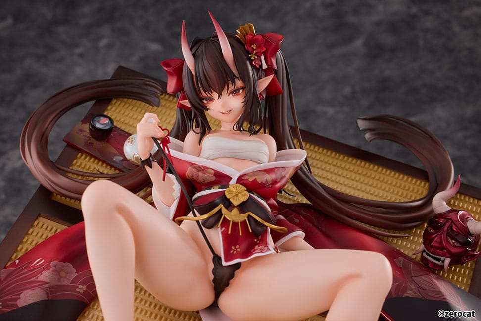 Original Character PVC Statue 1/6 Oni Girl 20 cm - Smalltinytoystore