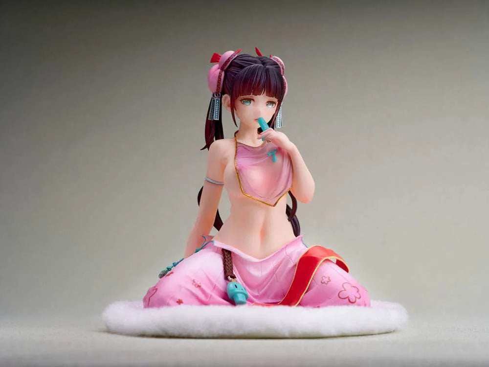 Original Character PVC Statue 1/6 Reiru - old-fashioned girl obsessed with popsicles 18 cm - Smalltinytoystore