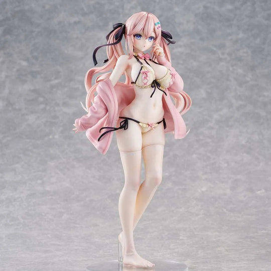 Original Character PVC Statue 1/6 Riko Rihara Little Devil Swimsuit Ver. Illustration by Sayu Ayuma 26 cm - Smalltinytoystore
