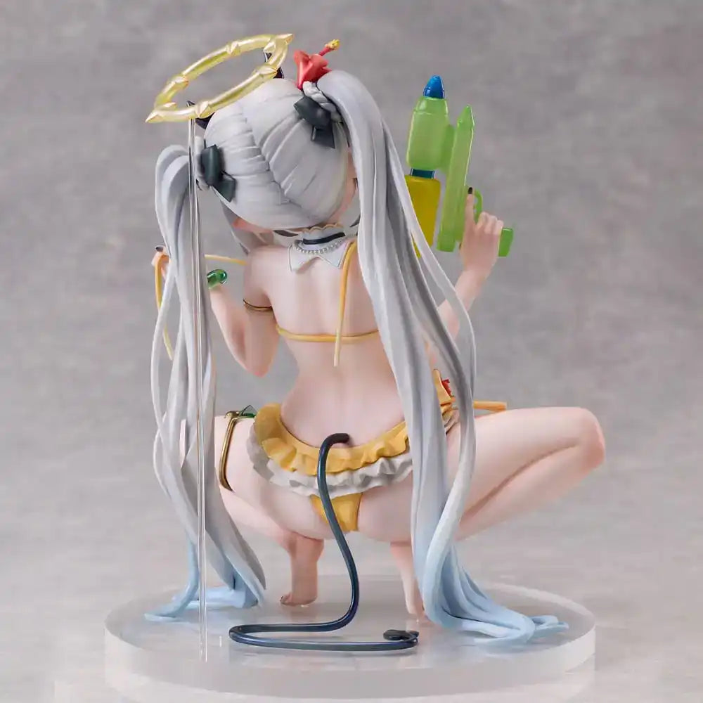 Original Character PVC Statue 1/6 Silver-Haired Girl Illustrated by Chihiro 18 cm