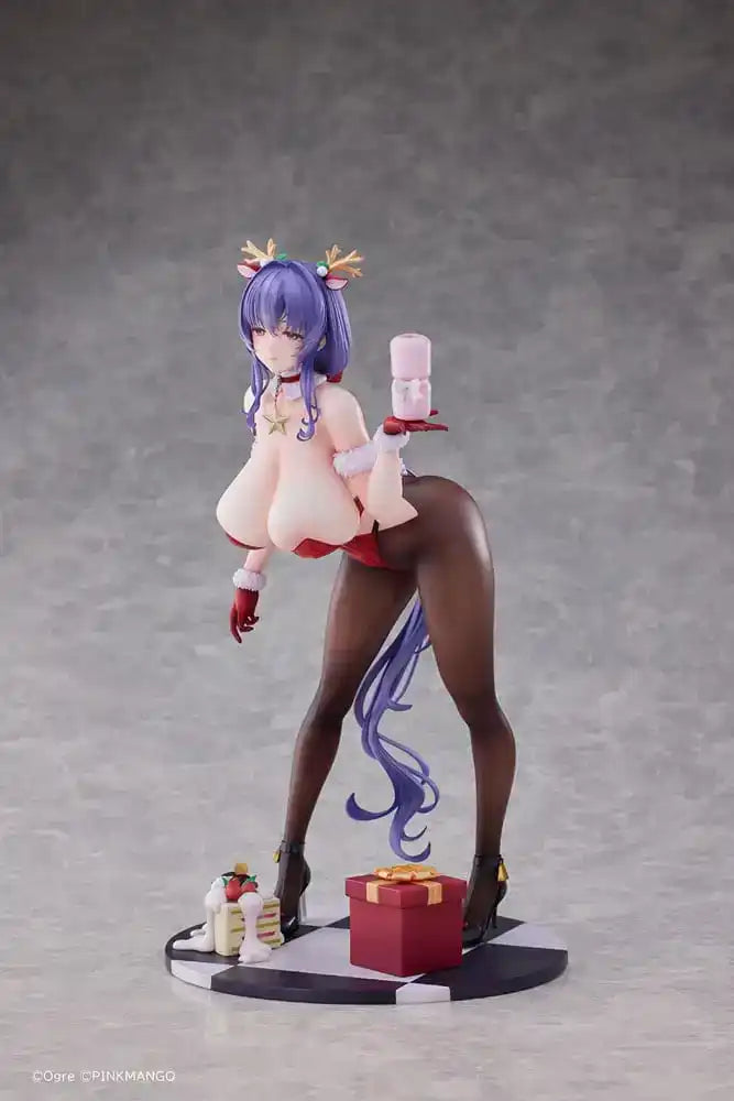 Original Character PVC Statue 1/6 Succubus Homestay Shiori Sakuma Christmas Costume Special Ver. 27 cm - Smalltinytoystore