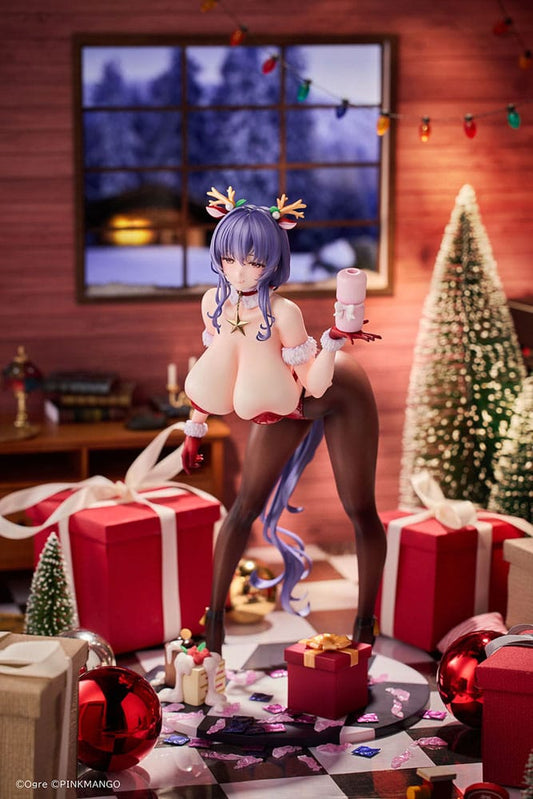 Original Character PVC Statue 1/6 Succubus Homestay Shiori Sakuma Christmas Costume Special Ver. 27 cm - Smalltinytoystore