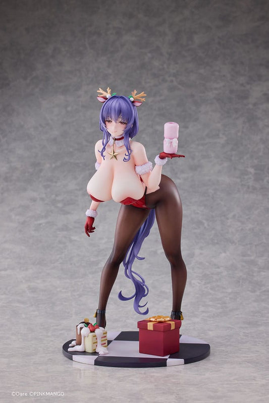 Original Character PVC Statue 1/6 Succubus Homestay Shiori Sakuma Christmas Costume Special Ver. 27 cm - Smalltinytoystore