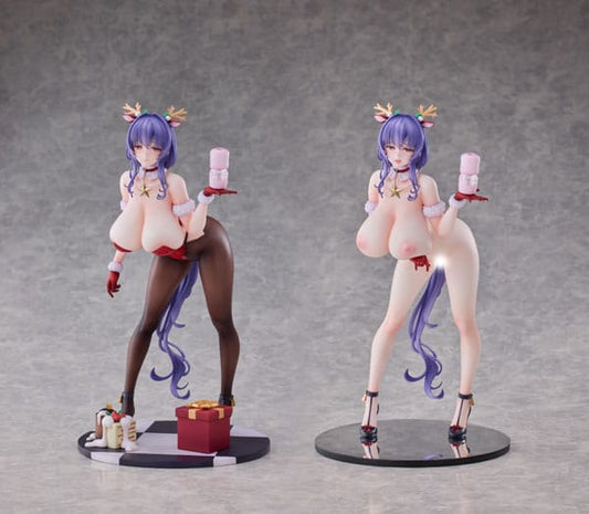 Original Character PVC Statue 1/6 Succubus Homestay Shiori Sakuma Christmas Costume Special Ver. Bonus Limited Edition 27 cm - Smalltinytoystore