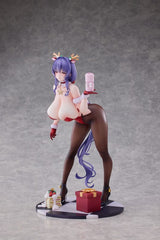 Original Character PVC Statue 1/6 Succubus Homestay Shiori Sakuma Christmas Costume Special Ver. Bonus Limited Edition 27 cm - Smalltinytoystore