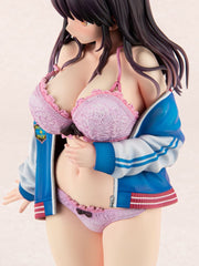 Original Character PVC Statue 1/6 Sukajan Jacket Kanojo wa Cool de Itai! Kyouka Kagura 27 cm - Smalltinytoystore