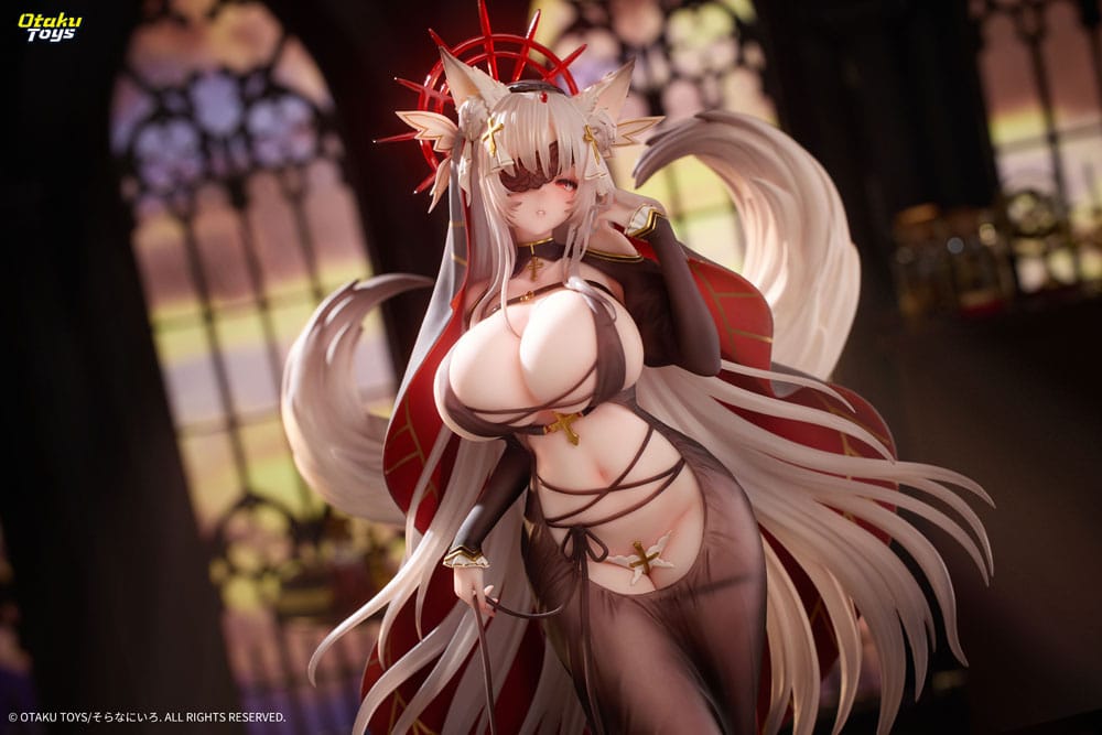 Original Character PVC Statue 1/6 The Fox Spirits Sister Illustrated by Sorananiiro 30 cm - Smalltinytoystore