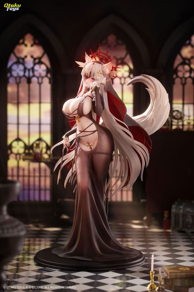 Original Character PVC Statue 1/6 The Fox Spirits Sister Illustrated by Sorananiiro Deluxe Edition 30 cm - Smalltinytoystore