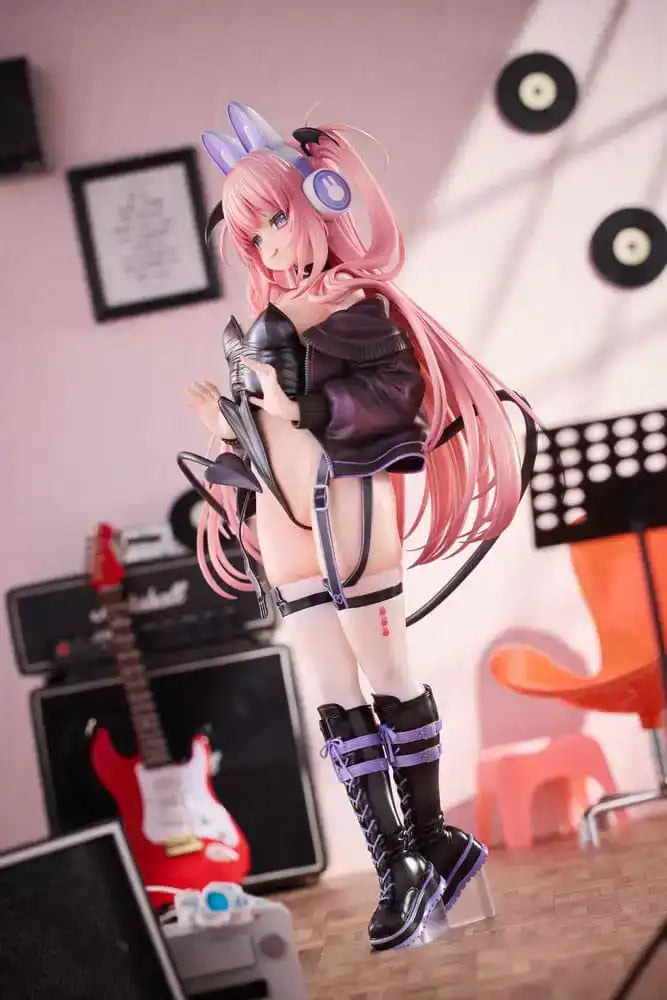 Original Character PVC Statue 1/6 Usamimi Headphone Lulumu Illustrated by Tamano Kedama 32 cm - Smalltinytoystore