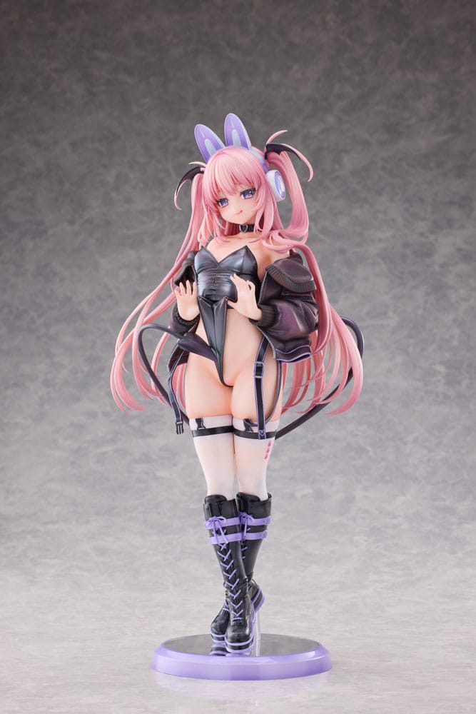 Original Character PVC Statue 1/6 Usamimi Headphone Lulumu Illustrated by Tamano Kedama Deluxe Edition 32 cm - Smalltinytoystore