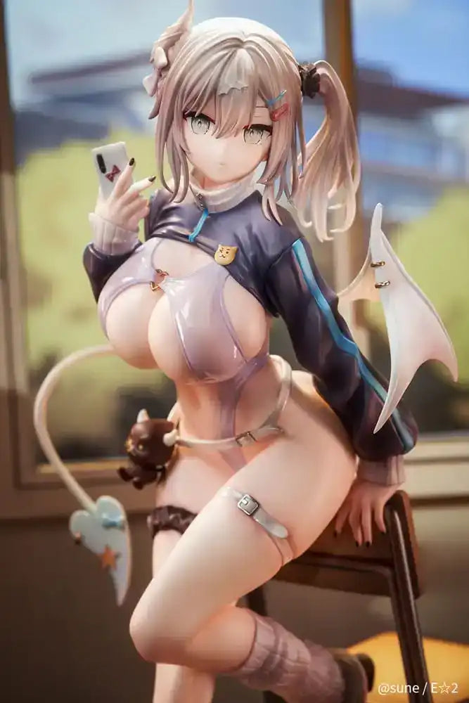 Original Character PVC Statue 1/6 Yuki Shinomiya Silent Gal Succubus 25 cm - Smalltinytoystore