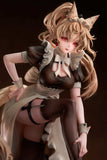 Original Character PVC Statue 1/7 Battle Maid Different Species Leopard Cat Maria Deluxe Edition 24 cm - Smalltinytoystore
