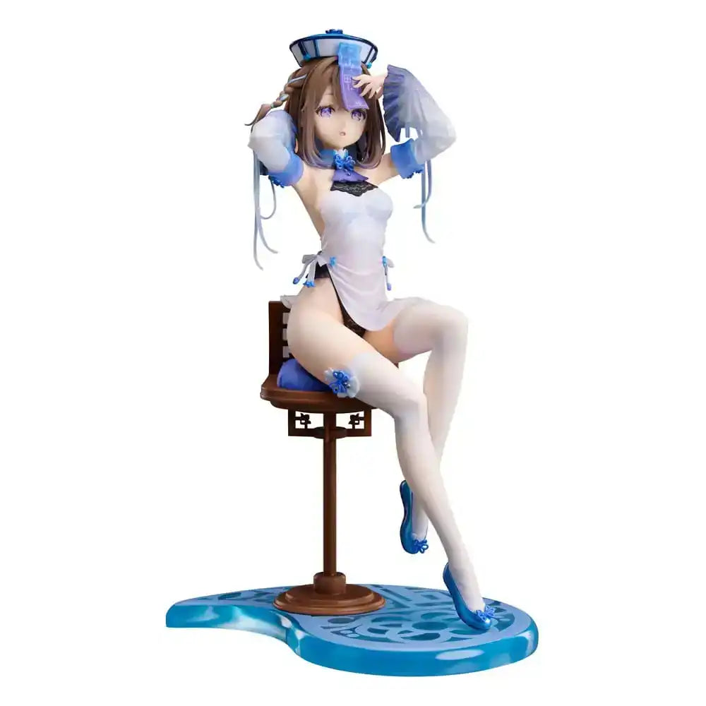Original Character PVC Statue 1/7 Blue jiangshi Illustration by Anmi 21 cm - Smalltinytoystore