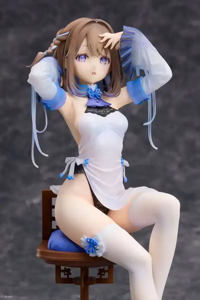 Original Character PVC Statue 1/7 Blue jiangshi Illustration by Anmi 21 cm - Smalltinytoystore