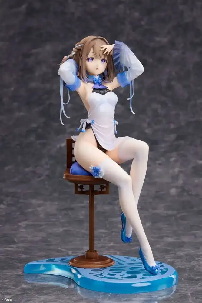 Original Character PVC Statue 1/7 Blue jiangshi Illustration by Anmi 21 cm - Smalltinytoystore