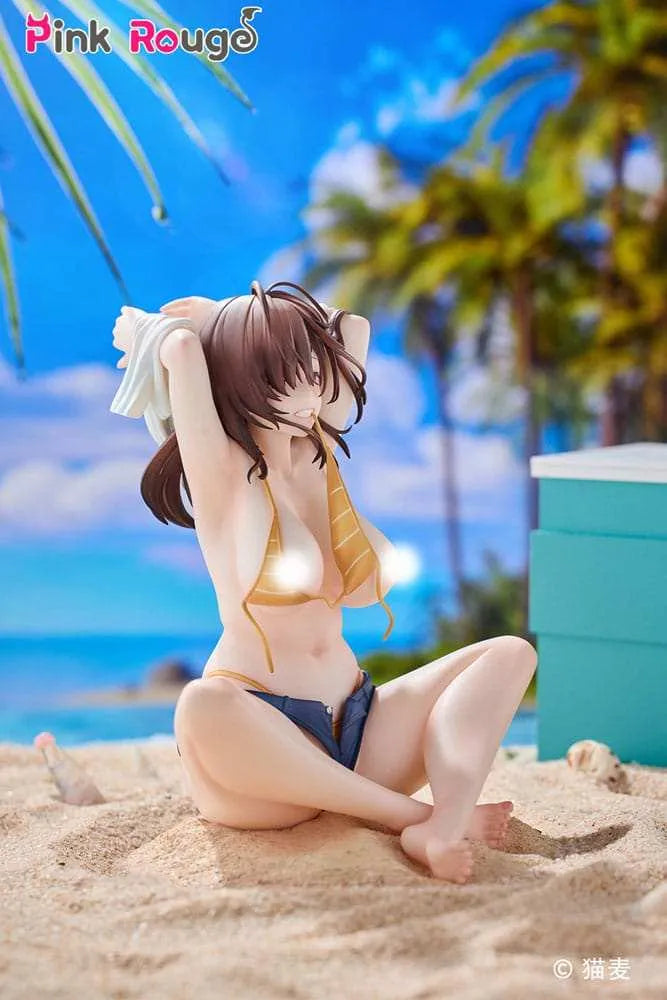 Original Character PVC Statue 1/7 Danjo no Yujo ga Seiritsu Dekinai Type no Onna Tomodachi Special Set 15 cm - Smalltinytoystore
