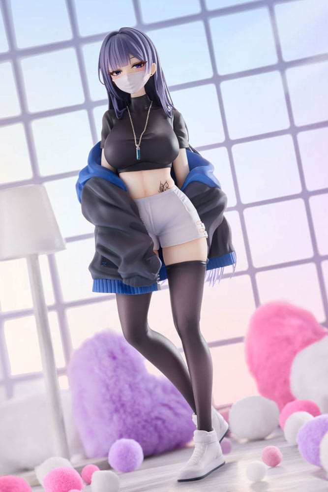 Original Character PVC Statue 1/7 Mask Girl Yuna 24 cm - Smalltinytoystore