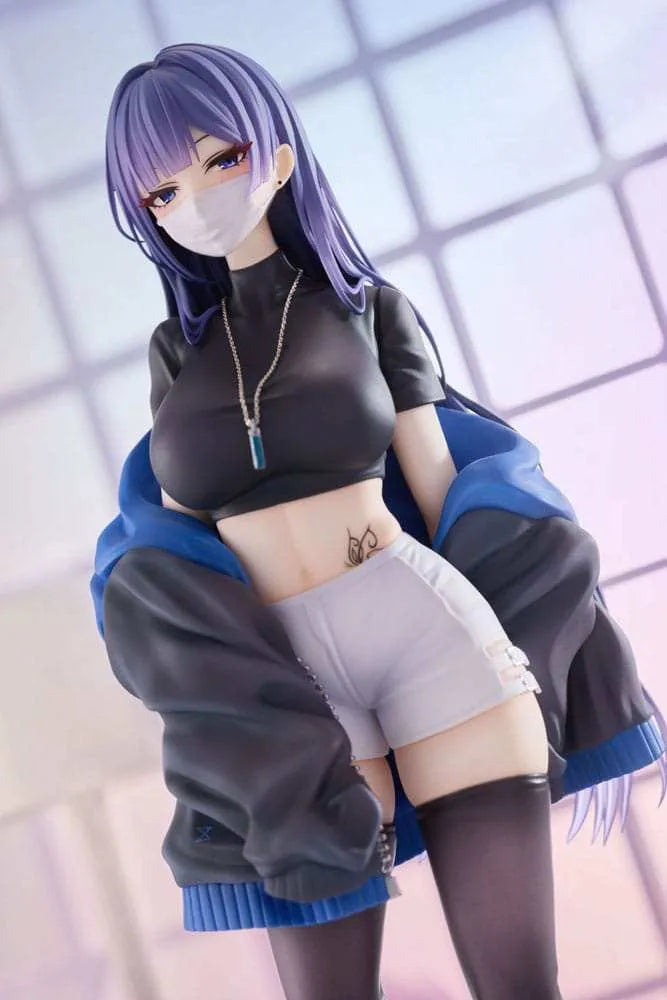 Original Character PVC Statue 1/7 Mask Girl Yuna 24 cm - Smalltinytoystore