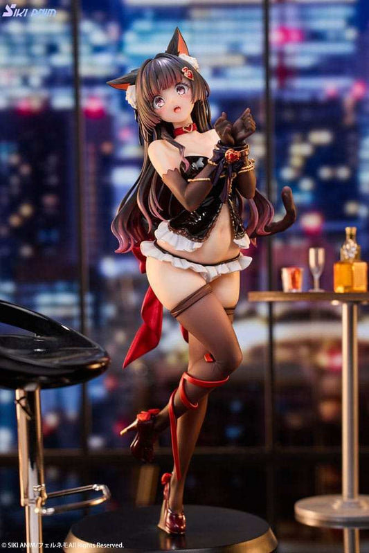 Original Character PVC Statue 1/7 Shibarare Cat Ruhuna-chan Deluxe Edition 26 cm - Smalltinytoystore
