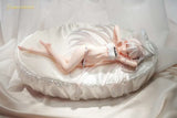 Original Character PVC Statue 1/7 Wakening White Haired-Chan Illustration by Hayashi Kewi 11 cm - Smalltinytoystore