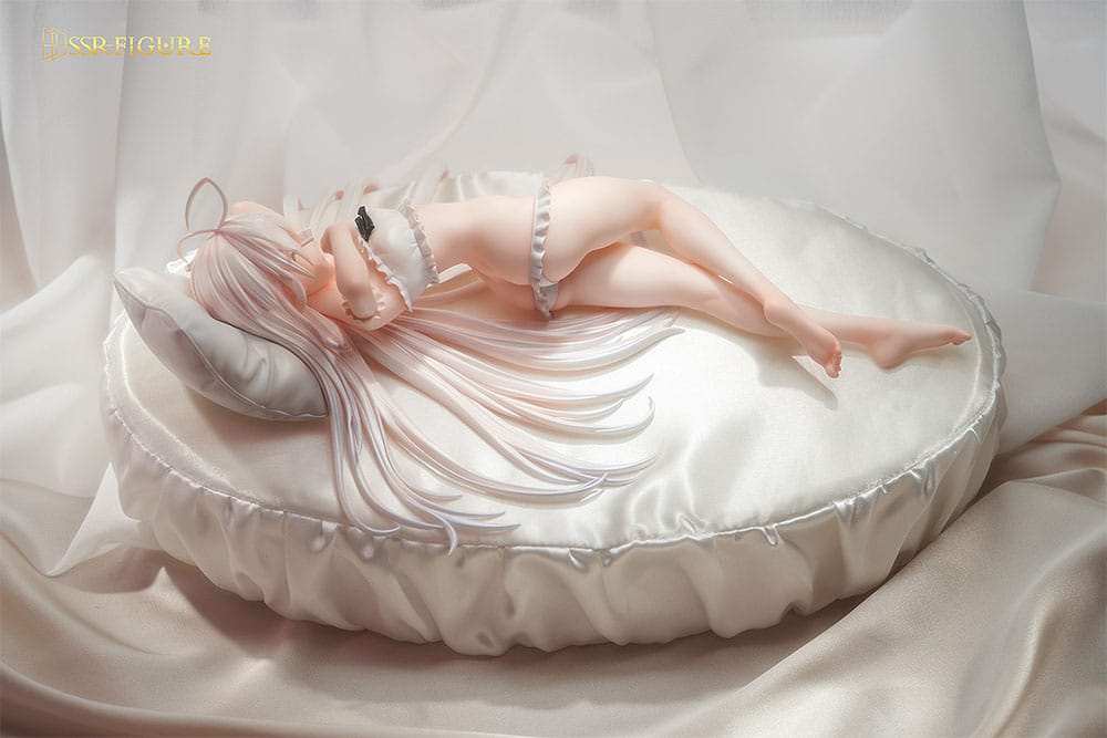 Original Character PVC Statue 1/7 Wakening White Haired-Chan Illustration by Hayashi Kewi 11 cm - Smalltinytoystore