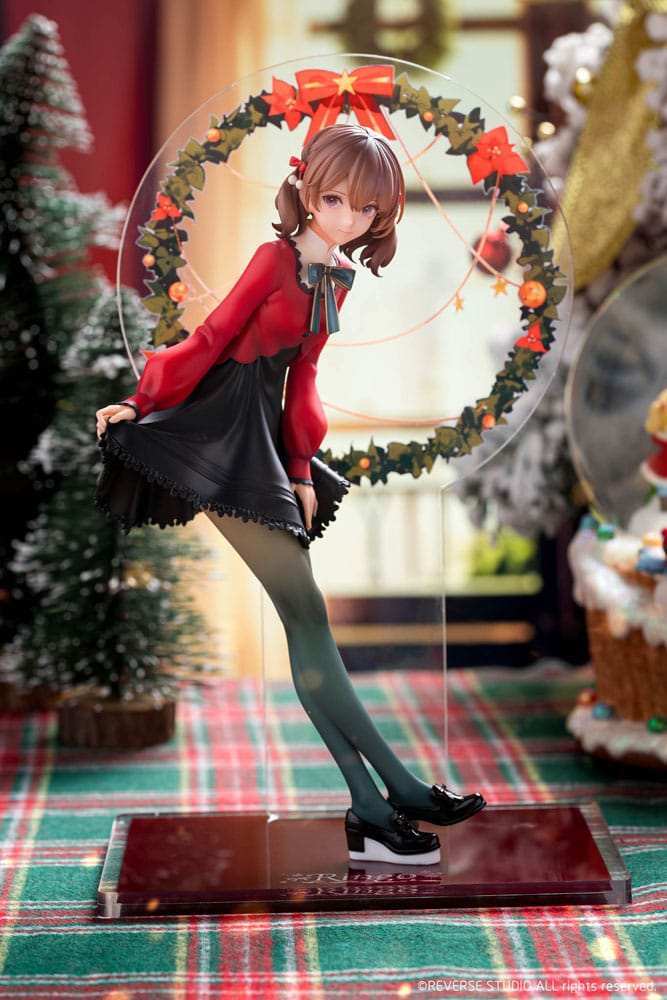 Original Character PVC Statue 1/8 Desktop Girls Series Winter Ringo 24 cm - Smalltinytoystore