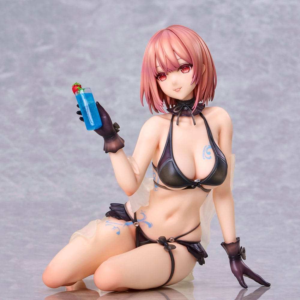 Original Character PVC Statue necömi Illustration One more drink for the vacation 13 cm - Smalltinytoystore