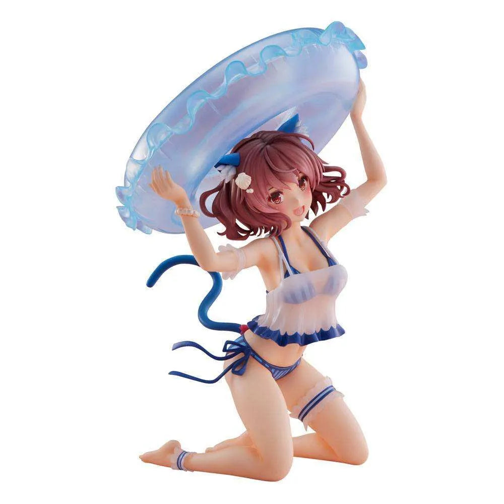 Original Character PVC Statue Nia: Swimsuit Ver. Illustration by Kurehito Misaki 21 cm - Smalltinytoystore