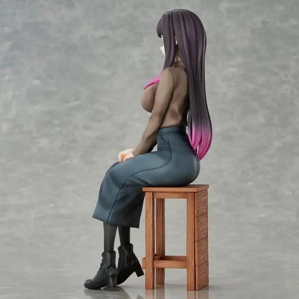 Original Character PVC Statue Reika-sensei of the Art Club Illustrated by Anteiru 22 cm - Smalltinytoystore