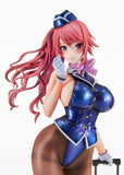 Original Character PVC Statue Tight na Oshigoto Work 3: Cabin Attendant Aya Saionji Antenna Shop Limited Edition 25 cm - Smalltinytoystore